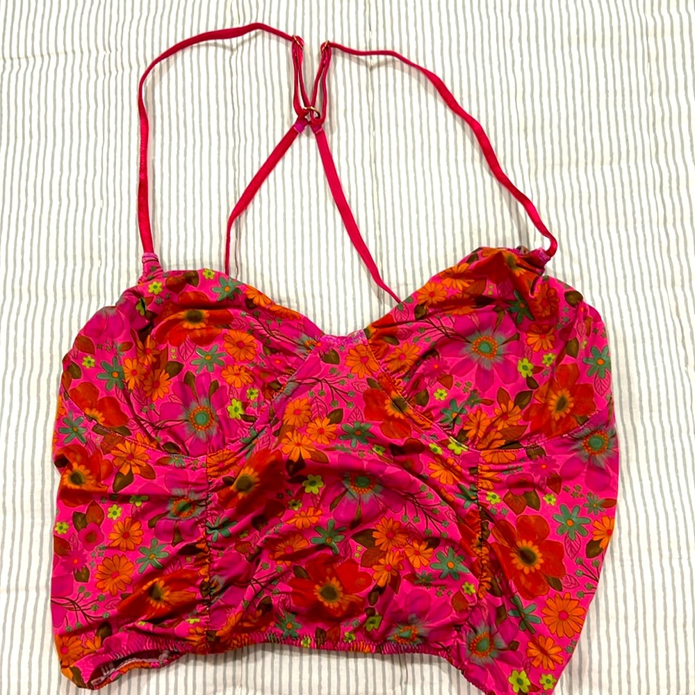 Natural Life Floral Bralette Camisole M